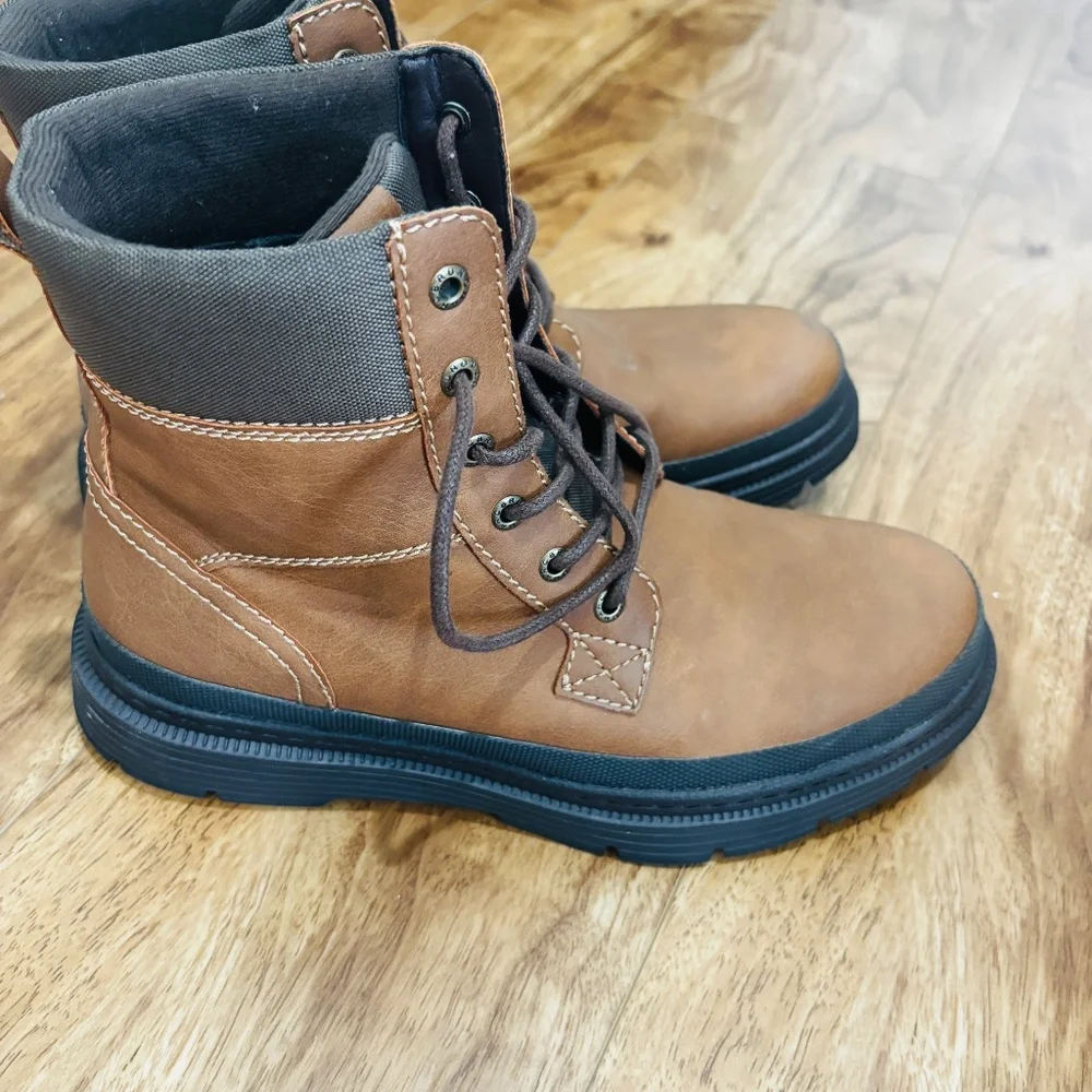Bruno Marc Insulated Winter Snow Boots • Men’s 8 • Brown/Black • Great Condition
